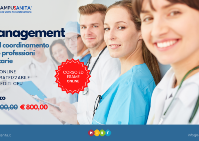 Management per il coordinamento delle professioni sanitarie – I Livello