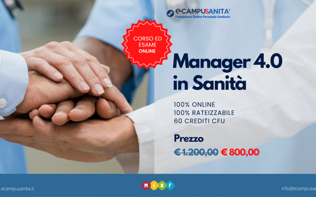 Manager 4.0 in Sanità