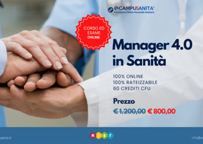 Manager 4.0 in Sanità
